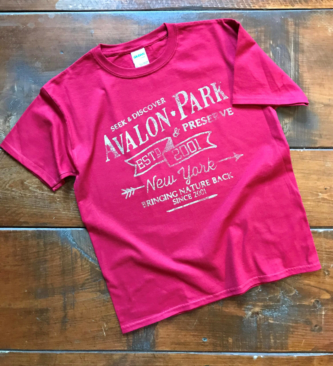 Limited Edition Vintage Avalon T-shirts, Youth (Red)